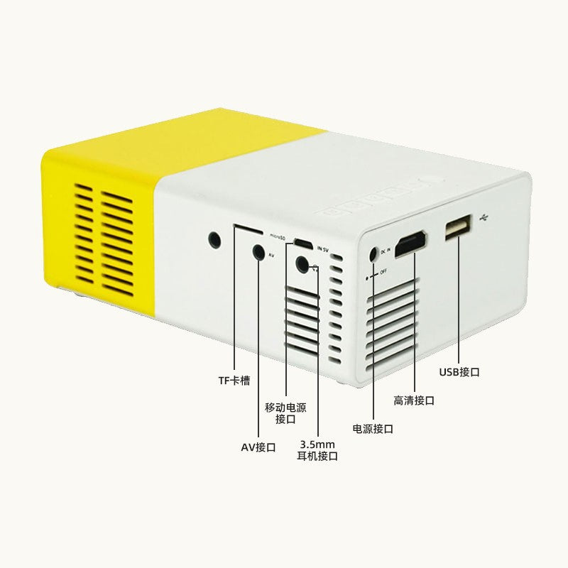 HD Mini Portable Projector