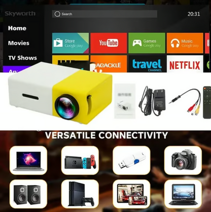 HD Mini Portable Projector
